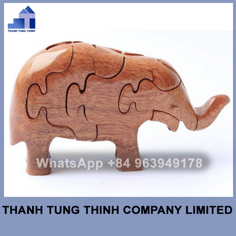 Wooden Puzzle Animal Shaped Wood Pieces WhatsApp: +84 961005832