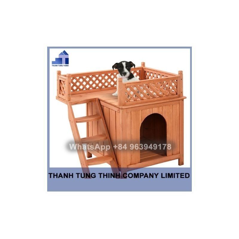 Hot Items 2023 Luxury Wooden Dog House/ Pet House for Wholesale WhatsApp +84 963 949 178