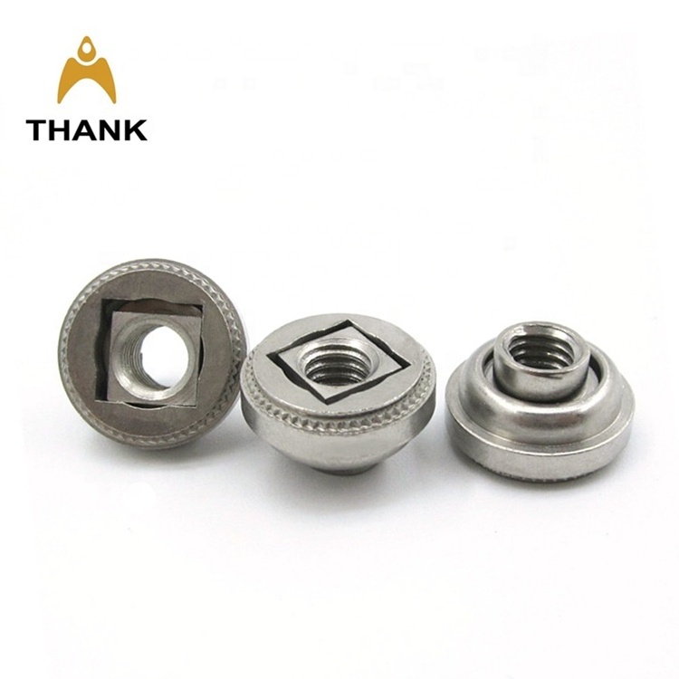 LAS LAC AS AC stainless steel Hex self locking floating self-clinching fasteners nut