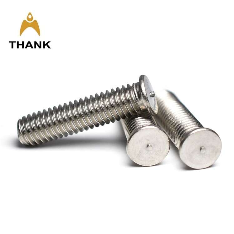 DIN standard Spot welding screw copper welding stud M3 M4 M5 M6 M8