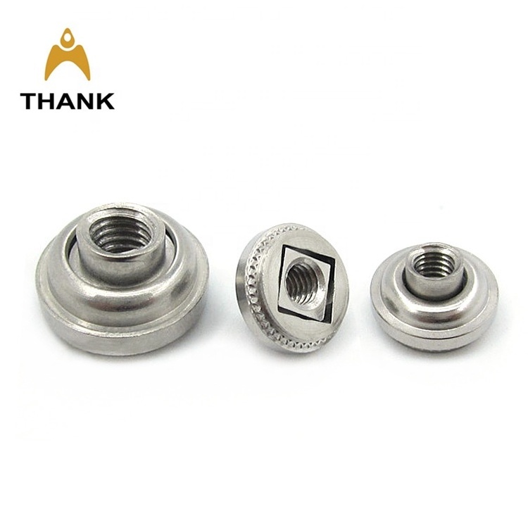 LAS LAC AS AC stainless steel Hex self locking floating self-clinching fasteners nut