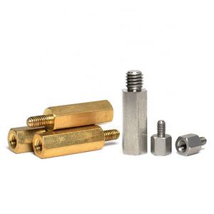 hex male female standoff screw copper sleeve brass threaded 6mm spacers