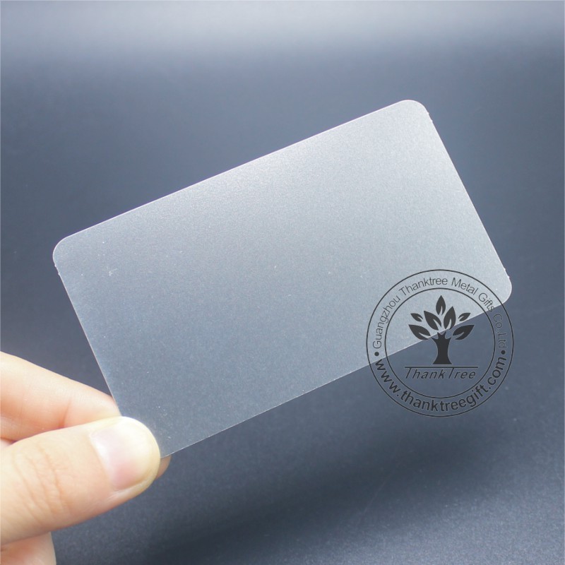 credit card size offset printing available silver metal blank card