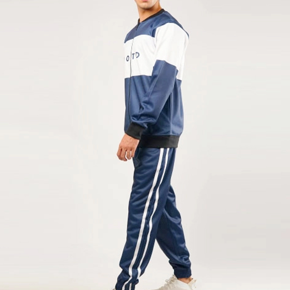 Wholesale Custom Logo Sportswear Jogging Training Wear Set Full Zip Up Tracksuits