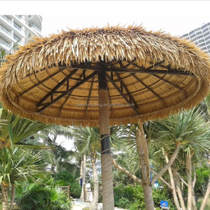 New PVC PE artificial straw synthetic thatch umbrella gazebo