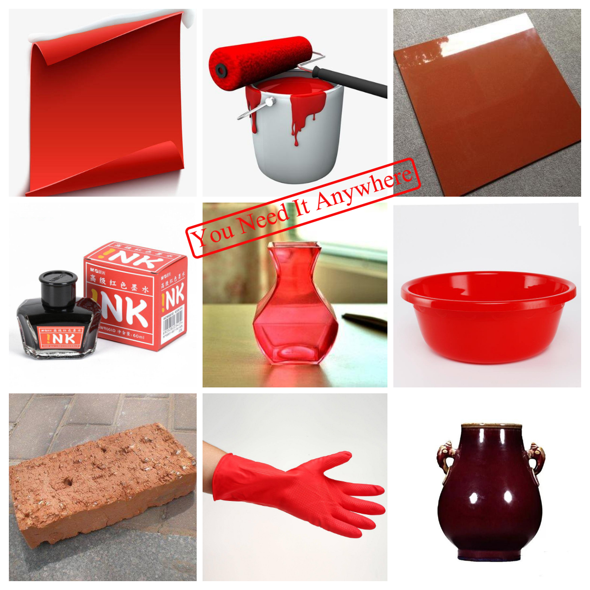 Pigment 325 mesh  iron oxide red powder for cement products paint colorant