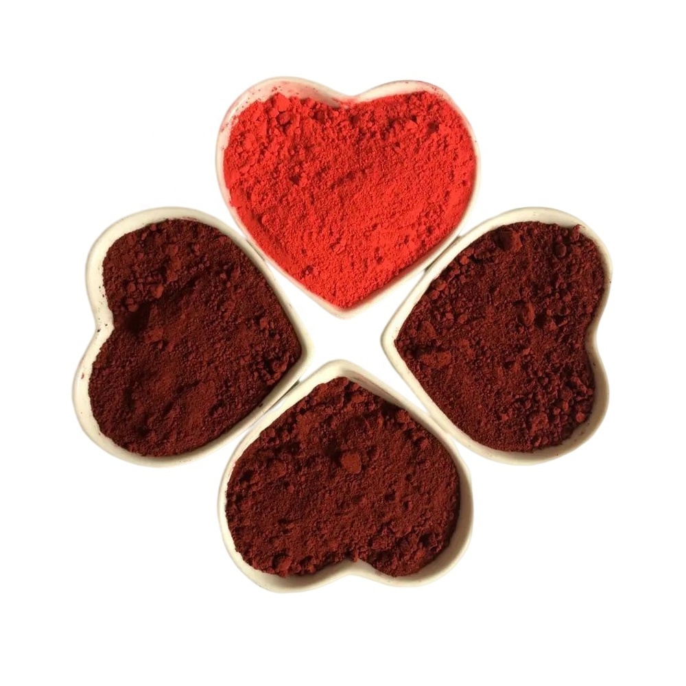 Pigment Red 101 (p.r.101) Or 140 Iron Oxide Red For Paint Belong To Red Pigment