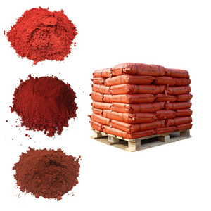 Pigment 325 mesh  iron oxide red powder for cement products paint colorant