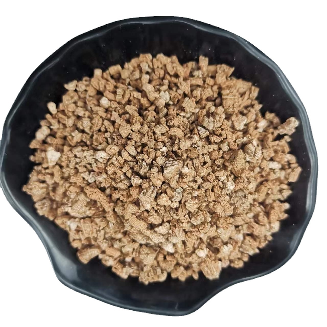 Korea Fertilizer 1.5-2.5mm crude Vermiculite gold raw vermiculite