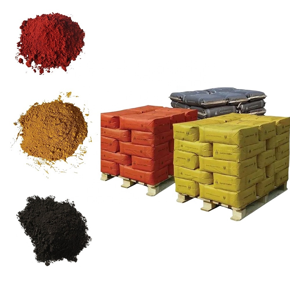 Wholesale Iron Oxide Powder For Coloring Fireproof Coatings Black Pigment For Cement Paint