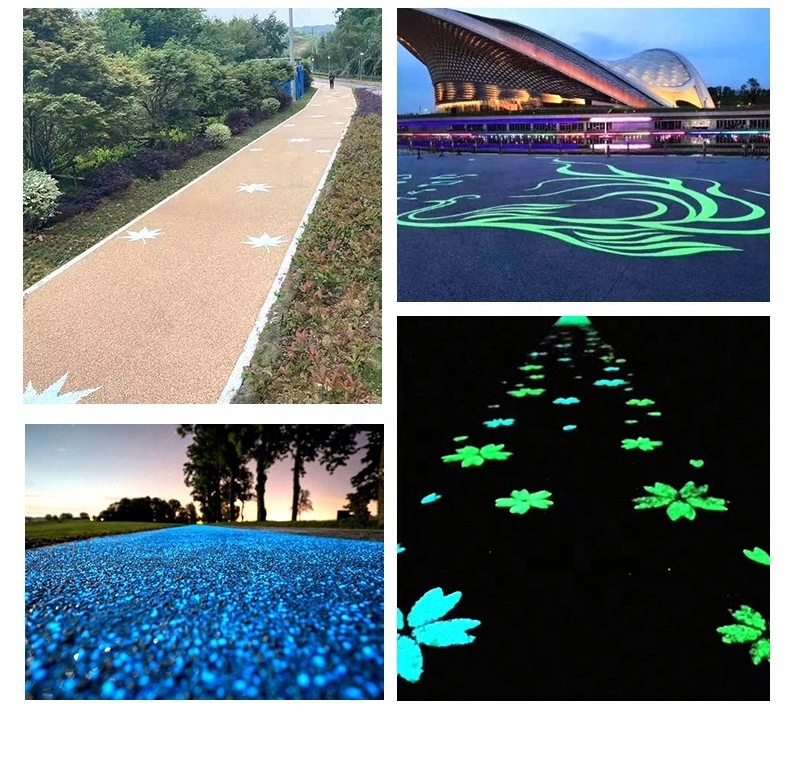 Luminous Stones Glow In Dark Garden Pebbles Natural Glowing Stone