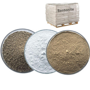 Sodium bentonite clay 25kg bags packing available use for drilling mud