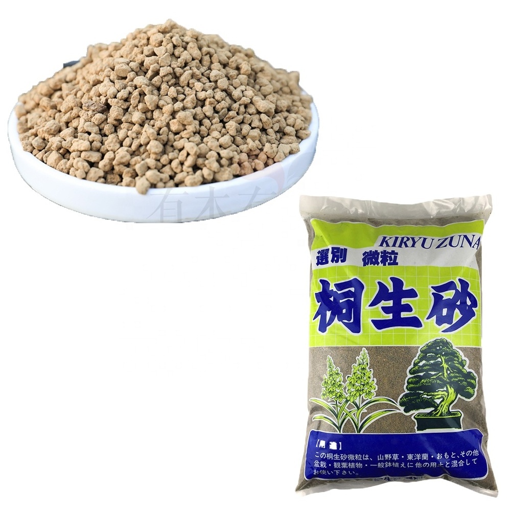 Japanese Kanuma Soil 1-3mm 2-6mm 3-9mm Akadama for Garden & Patio Durable PE Material for Horticulture & Living Room Accessories