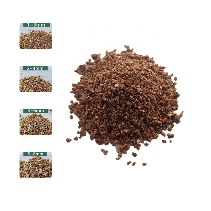 Fireproof 2-4mm Expanded Vermiculite For Fragrant Stone