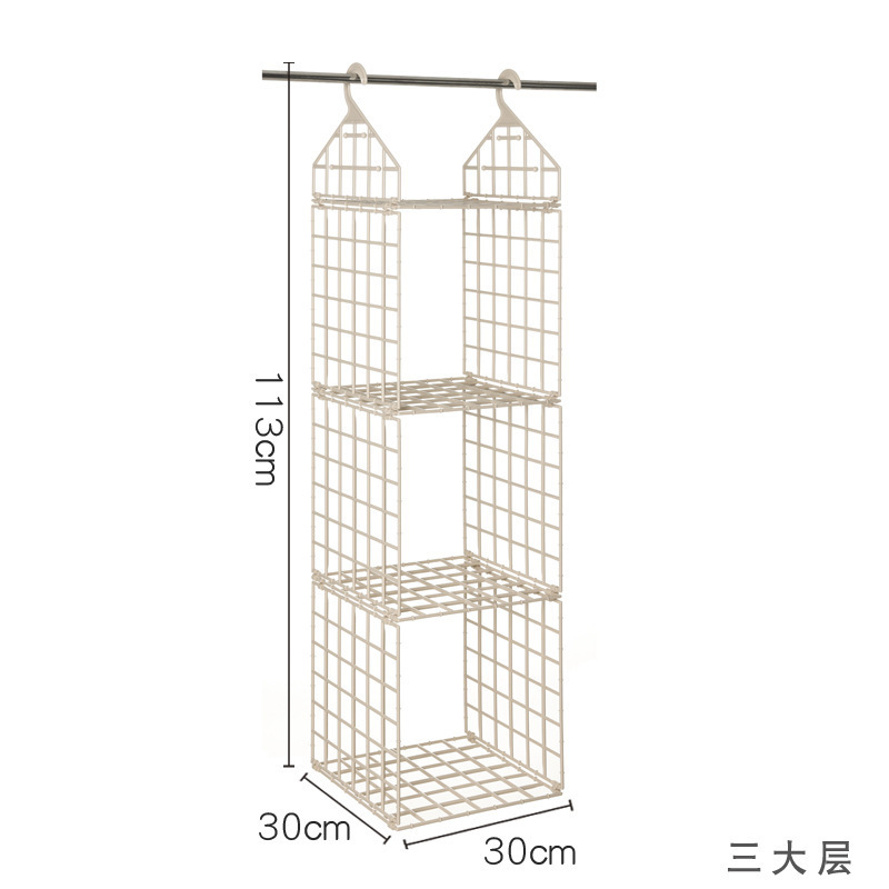 Wholesale Low MOQ space saving plastic storage clothes hanger racks organizer folding racks for wardrobe organizer