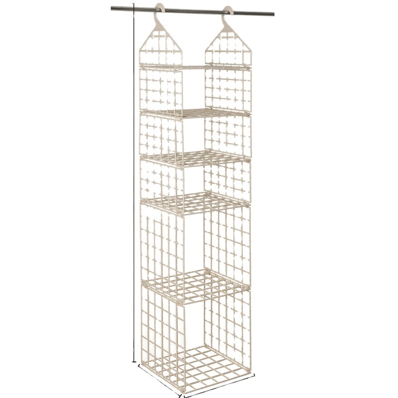 Wholesale Low MOQ space saving plastic storage clothes hanger racks organizer folding racks for wardrobe organizer