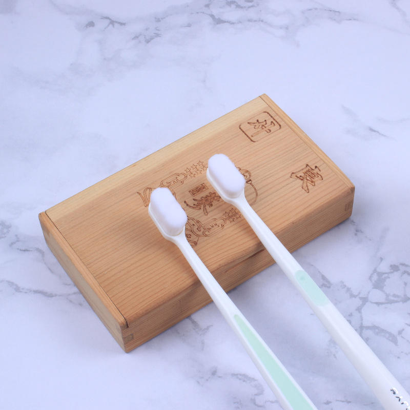 Japanese style Ten Thousand Nano soft  Bristles Nursing Kids Sensitive Mouth Clean Oral Care thoothbrush