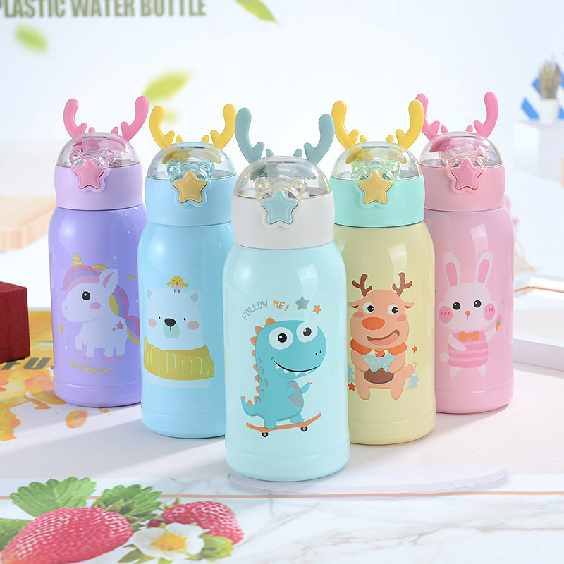 500ml BPA free stainless steel water bottle for kids