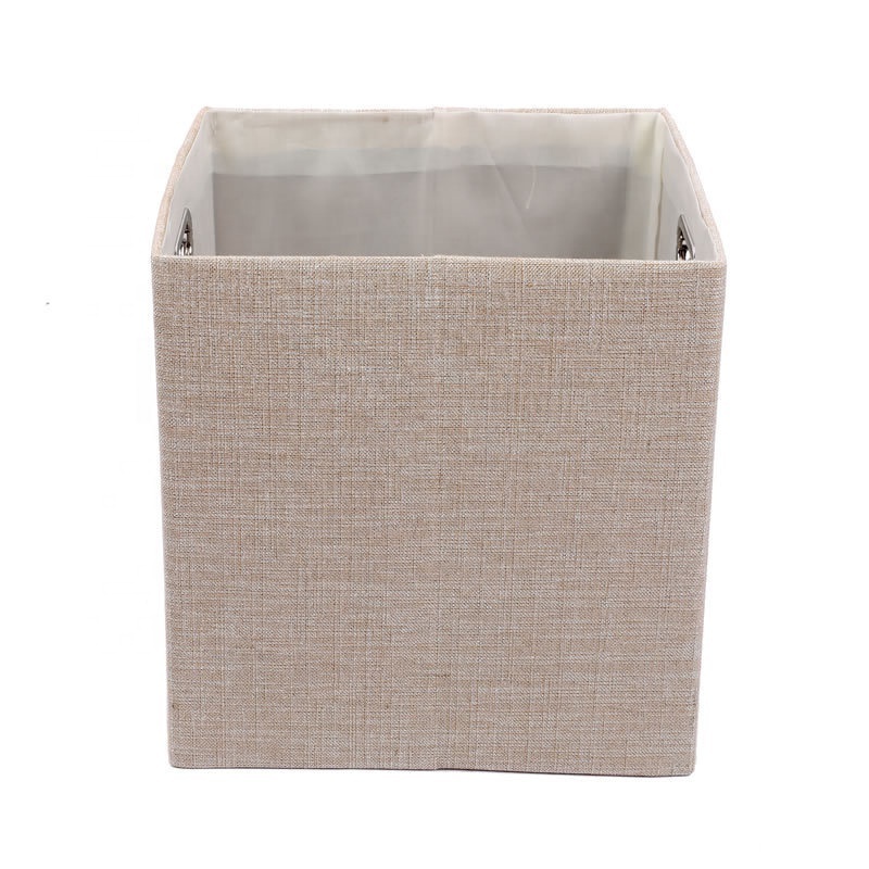 Fabric Foldable Home storage organizer cube Bin storage drawers Foldable Nonwoven Storage collapsible  Box