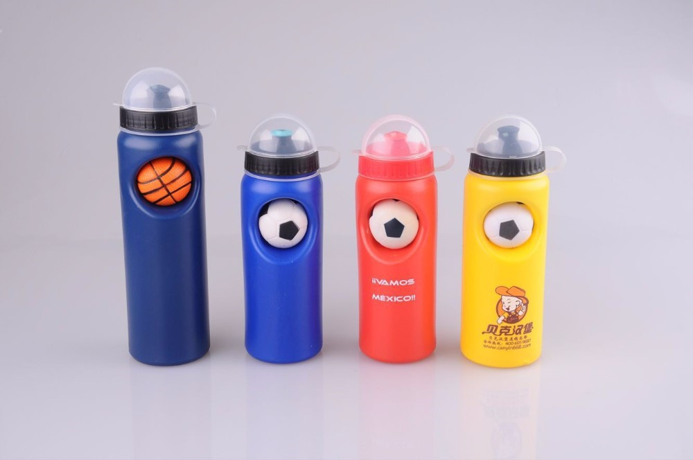 Sport football basketball inlaid water bottle for Children