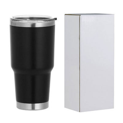 Popular 30oz Stainless Steel Tumbler with Metal Straw Custom Color and Logo Cups 30OZ coated Vacuum Tumbler