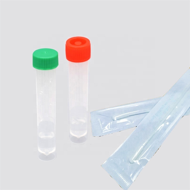 Sterile Throat Nasal Cavity Sampling Test Swab Vtm Test Kits