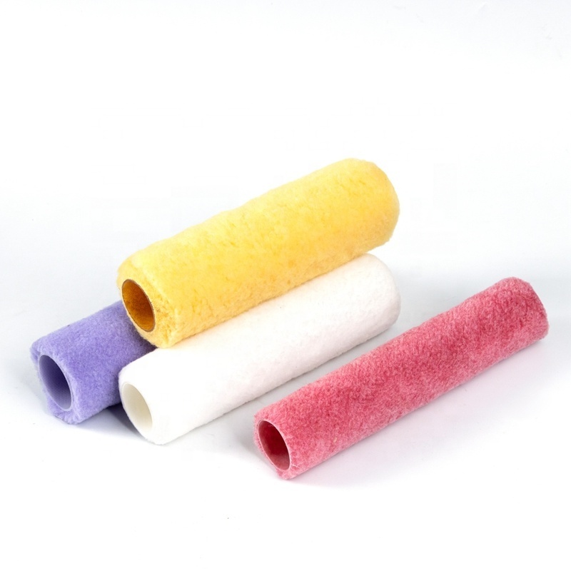 High Quality  7/9/10 inch  Wool/Polyester Paint Roller Covers Painting Roller Sleeve Refill