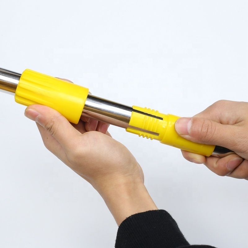 Factory direct manual convenient stainless steel  paint roller brush telescopic rod