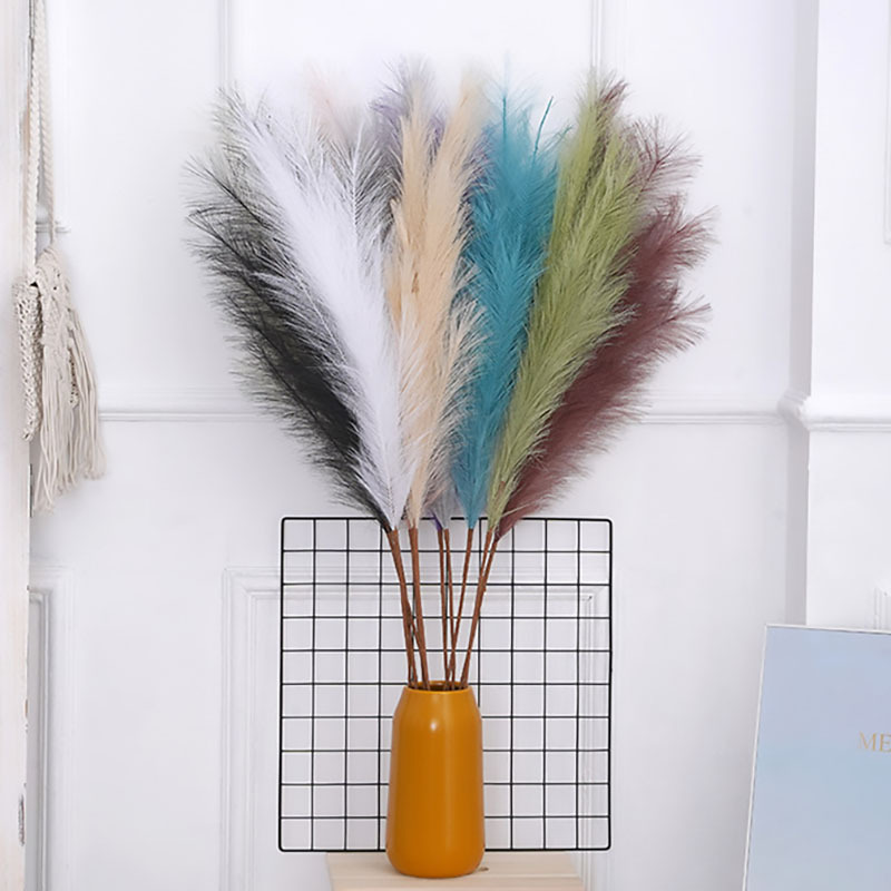 Factory sale High Quality Pink Artificial Dried Pampas Grass