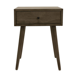 Vintage Style Wood Nightstand Side Table Bedroom Storage Bedside End Table with Drawer