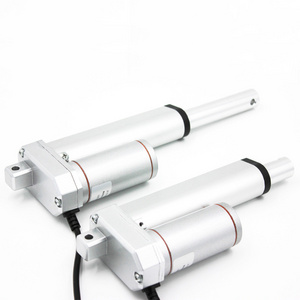 Electric High Speed Ballscrew Linear Actuator DC Motor ip65 12V or 24V Small 100mm Lift Solenoid Actuator 610mm Actuator Linear