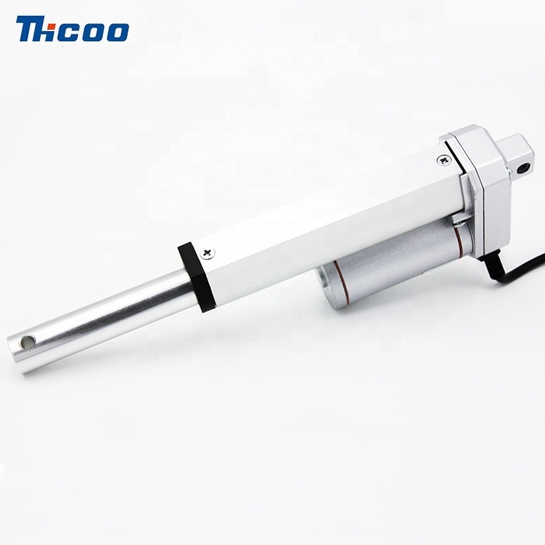 DC 12v 24v 50-500mm Micro Motor Electric Linear Actuator Stepper Motor IP65 For Automation