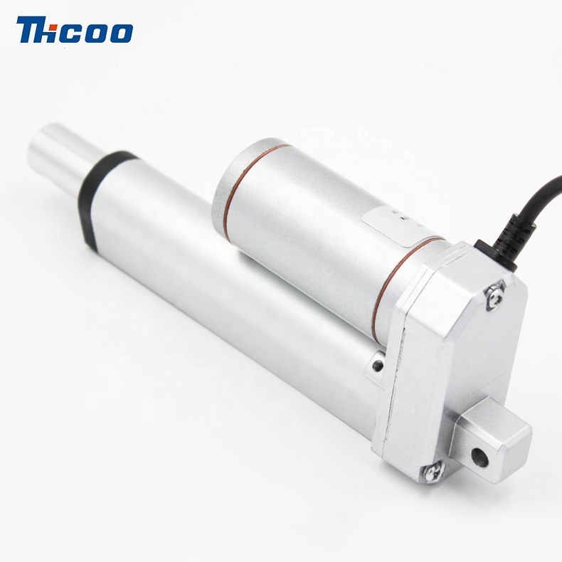 DC 12v 24v 50-500mm Micro Motor Electric Linear Actuator Stepper Motor IP65 For Automation