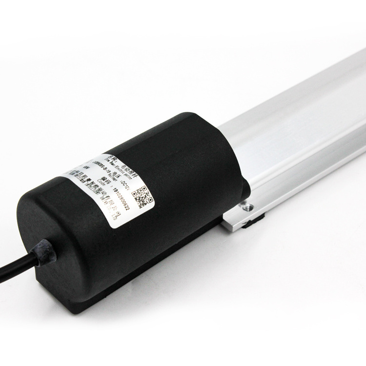 12V 10-500mm Stroke Micro Linear Motor Low Noise 100N Any Stroke Quick Small Tubular Linear Actuator 50mm