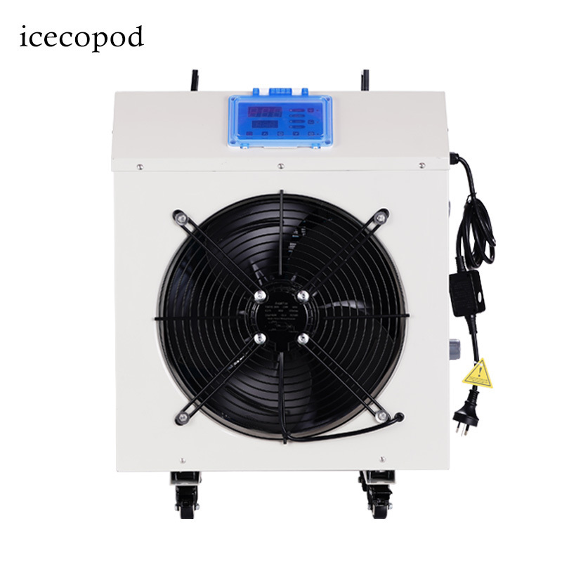 Factory Wholesale 1hp 1.5hp 2hp Cold Plunge Barrel Ice Chiller Ice Bath Chiller With Wifi & Filter Water Chiller