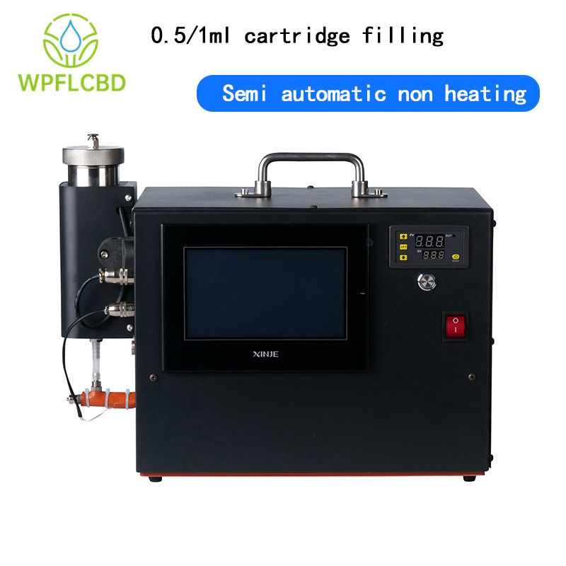 0.5Ml 1Ml Disposable Pods Cartridge Good For Thick Oil Semi-Automatic Filling Machine