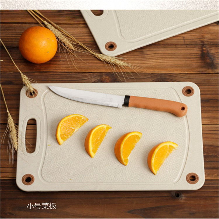 Eco-friendly Wheat Straw Chopping Board Kitchen Rice Husk Food Cutting Board