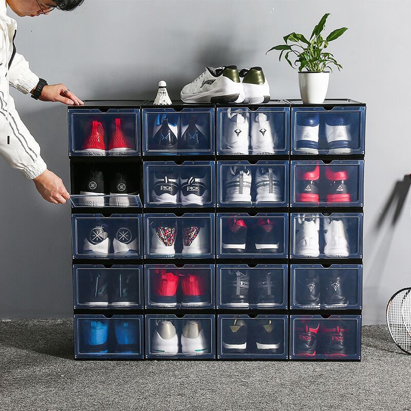 Hot Sale Folding Shoe Racks High Quality Shoe Box Storage Boxes