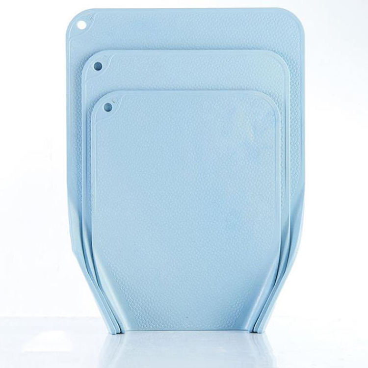 Kitchen silicone easy to store plastic cheese cutting board portable plastic chopping board