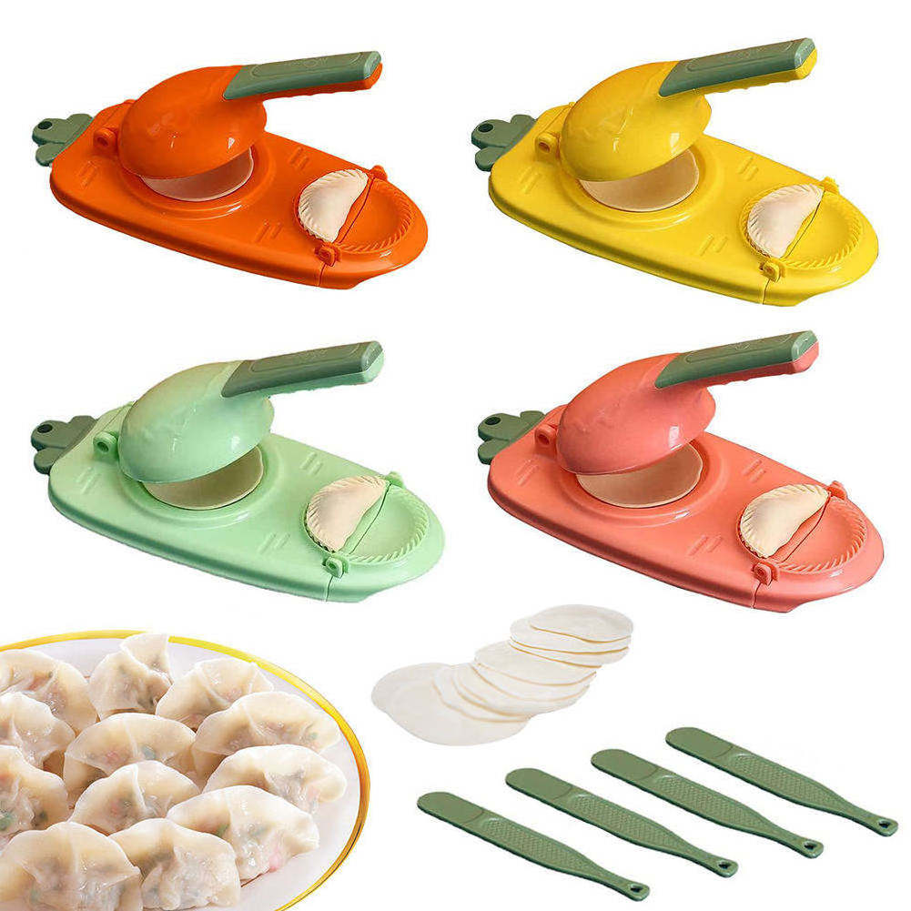 Dumpling Maker Machine 2 In 1 Dumpling Maker, Dumpling Skin Maker Moulds Press Pressing Dough Press