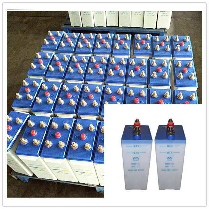 Military Quality Solar Battery nickel-iron battery 1.2v 100Ah(TN100) nife battery