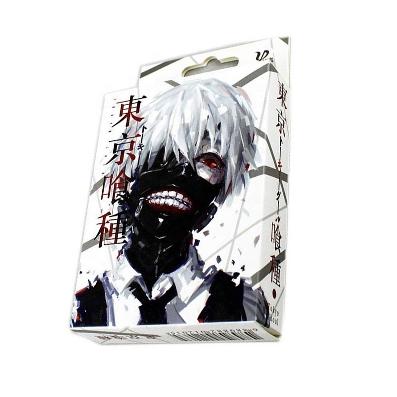 Hot sale colorful anime design 3d playing cards poker lenticular printing