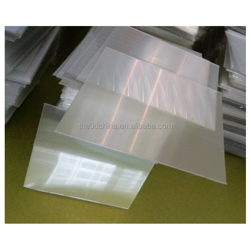 Top Selling Transparent PET Material 75 LPI Lenticular Sheet For 3D Printing