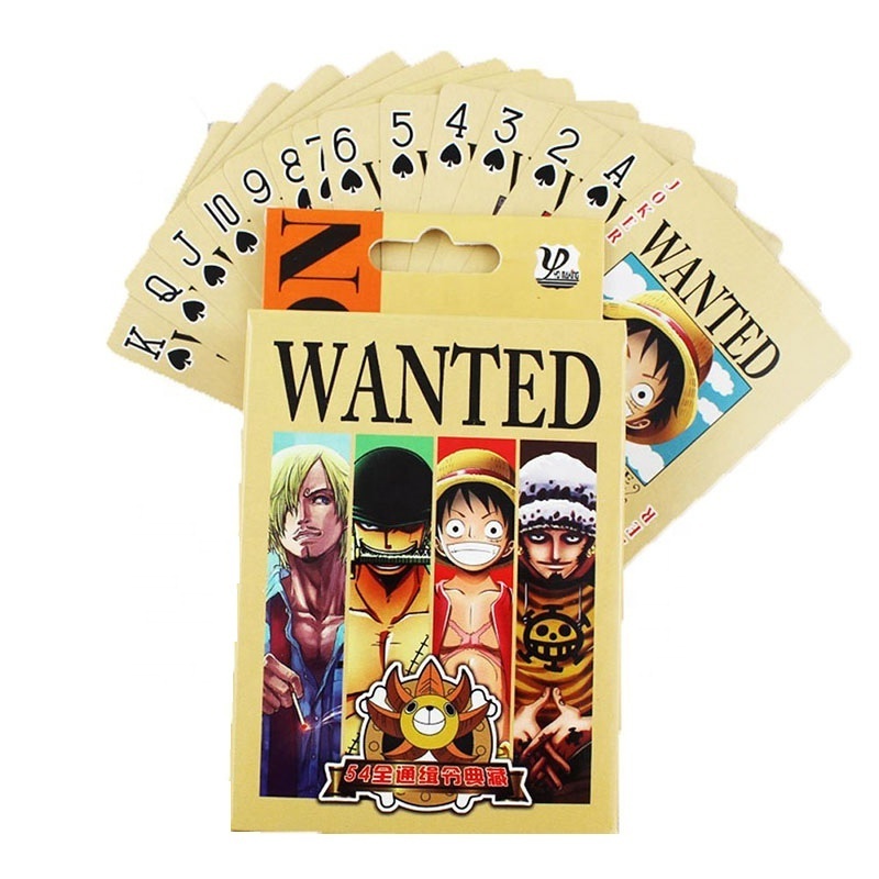 Hot sale colorful anime design 3d playing cards poker lenticular printing