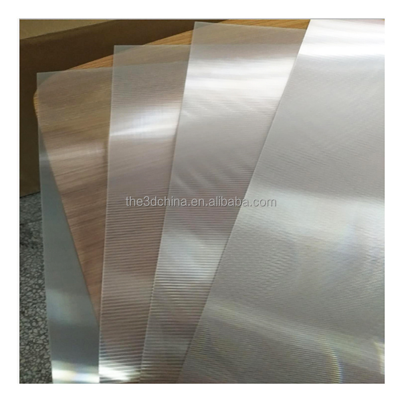 3D lenticular sheet PET material 50lpi Sheet Lenticular in stock