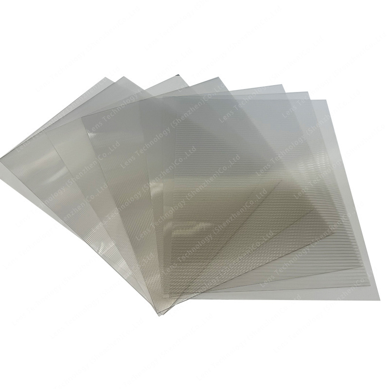 Wholesale New Materials 3DFlip Effect  Lenticular Lens Sheets 50 lpi 60 lpi with adhesive