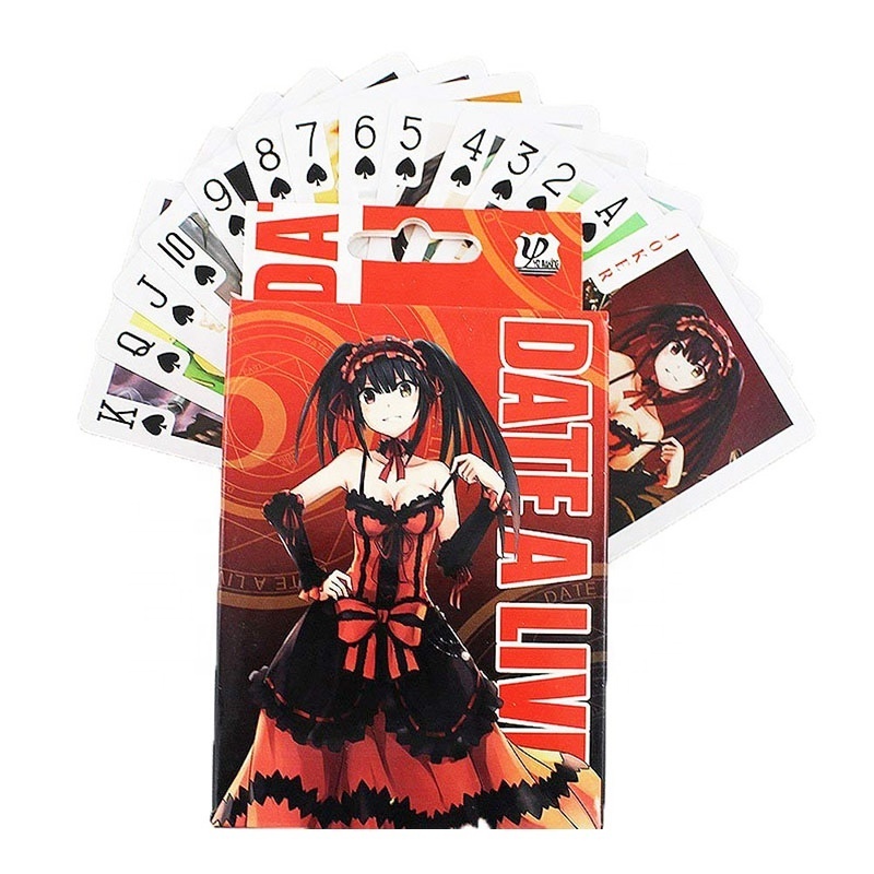 Lenticular Customized Size Playing Poker Cards High Quality 3d Plastic for Promotion Gifts Normal