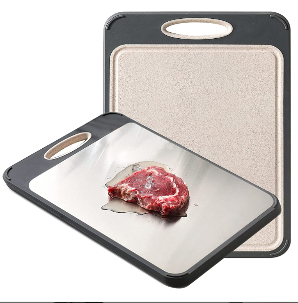 HIGH QUALITY FRIENDLY DESIGN 304 Stainless Steel Cutting Board Chopping Board Stainless Chopping Blocks