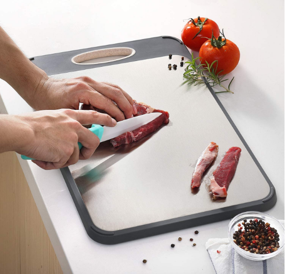 HIGH QUALITY FRIENDLY DESIGN 304 Stainless Steel Cutting Board Chopping Board Stainless Chopping Blocks