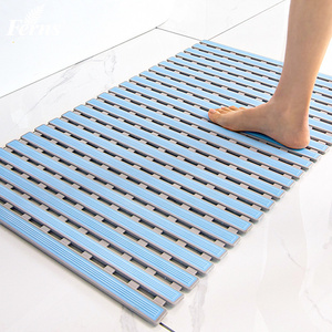 Custom non-Slip Waterproof Rubber backed Bath Massage Mat Shower Bath Mats